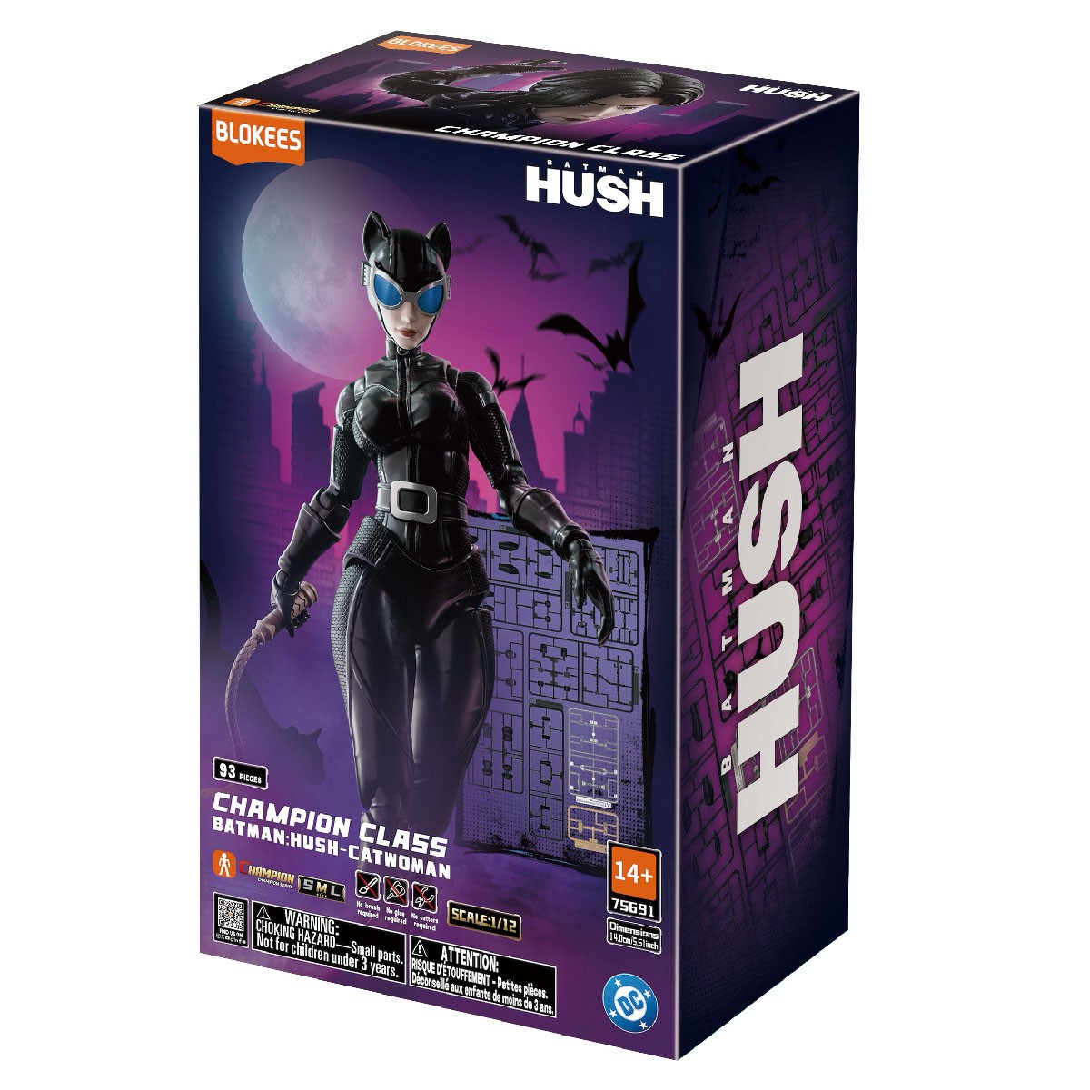 Blokees Blokees DC Champion Class CC06 Batman: Hush/Catwoman (Plastic model) image 2