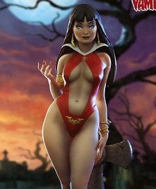 X-Plus Vampirella 1/8 Scale Plastic Model Kit (Plastic model) 圖片 1