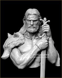Young Miniatures 1st Century BC Celtic Warrior (Plastic model) Bild 1