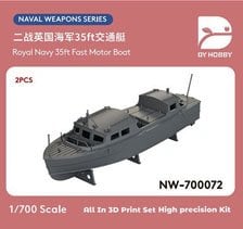 DY Hobby Royal Navy 35ft Fast motor Boat (Set of 2) (Plastic model) Bild 1