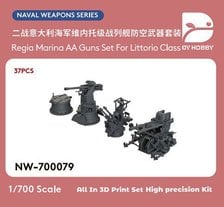 DY Hobby Regia Marina AA Guns Set for Littorio Class (Set of 37) (Plastic model) Bild 1