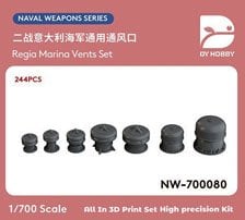 DY Hobby Regia Marina Vents Set (Set of 244) (Plastic model) 图片 1