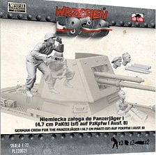 FTF German Crew for Panzerjager I (4.7cm Pak(t) (sf) AUF PzKpfw I Ausf.B)