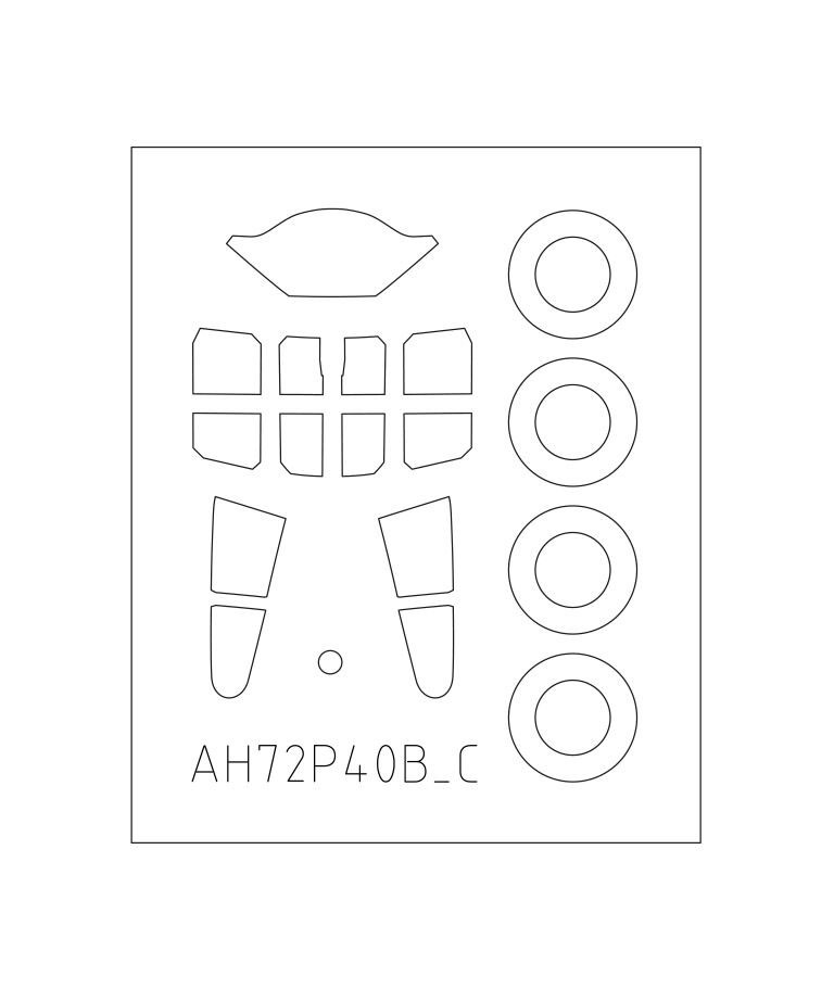 Arma Hobby Curtiss Tomahawk Mk.IIB (Plastic model) image 8