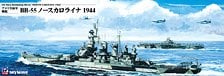 Pit-Road US Navy Battleship BB-55 North Carolina 1944 (Plastic model)