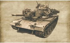 Italeri 미 육군 M60A2 패튼 (프라모델)