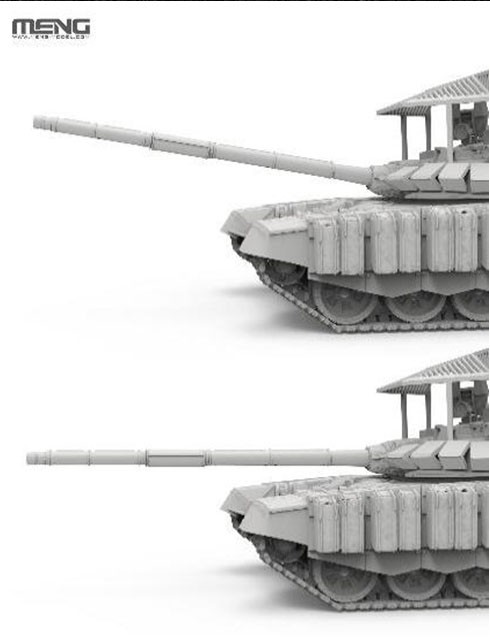 Meng Model 러시아 주력전차 T-72B3M w/루프 장착 슬랫 아머 (프라모델) 이미지 3