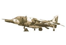 Italeri British Harrier GR.3 winter camouflage (Plastic model) image 1