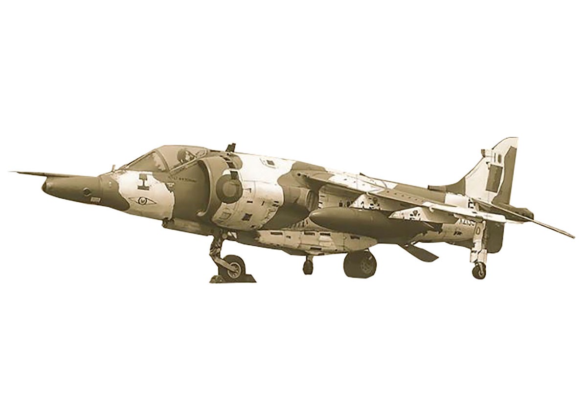 Italeri British Harrier GR.3 winter camouflage (Plastic model) image 2