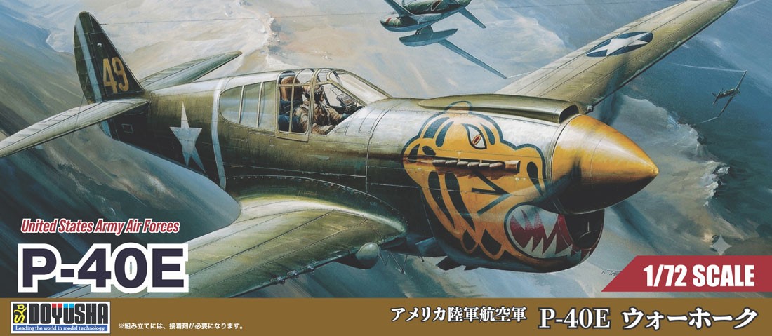 Doyusha U.S.A.A.F P-40E (Plastic model) รูปภาพ 2