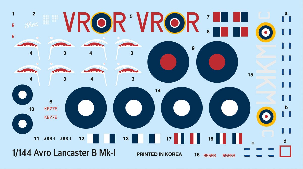 Doyusha Avro Lancaster B Mk.I (Plastic model) รูปภาพ 4