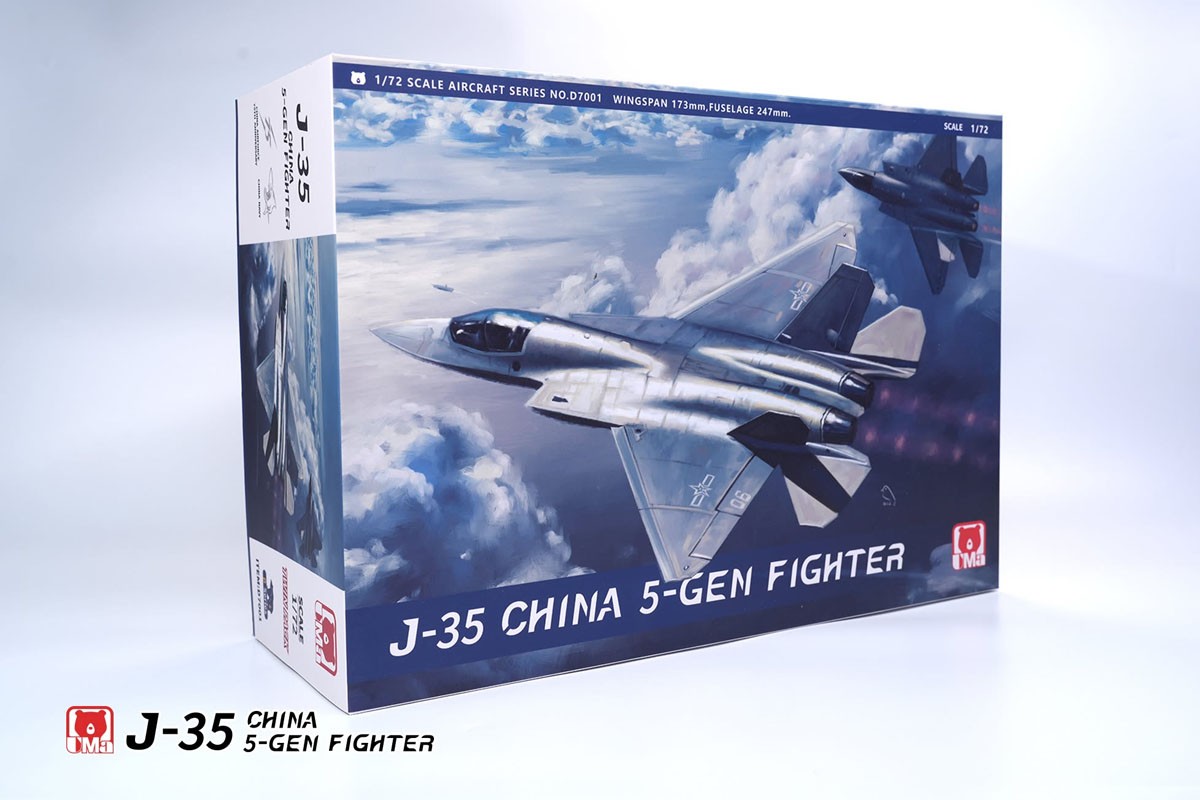 UMa Model China Air Force J-35A + China Navy J-35 5-Gen Fighter (2 plane) (Plastic model) 圖片 3