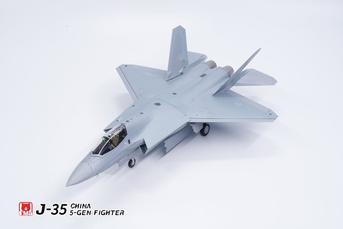 UMa Model China Air Force J-35A + China Navy J-35 5-Gen Fighter (2 plane) (Plastic model) 圖片 7