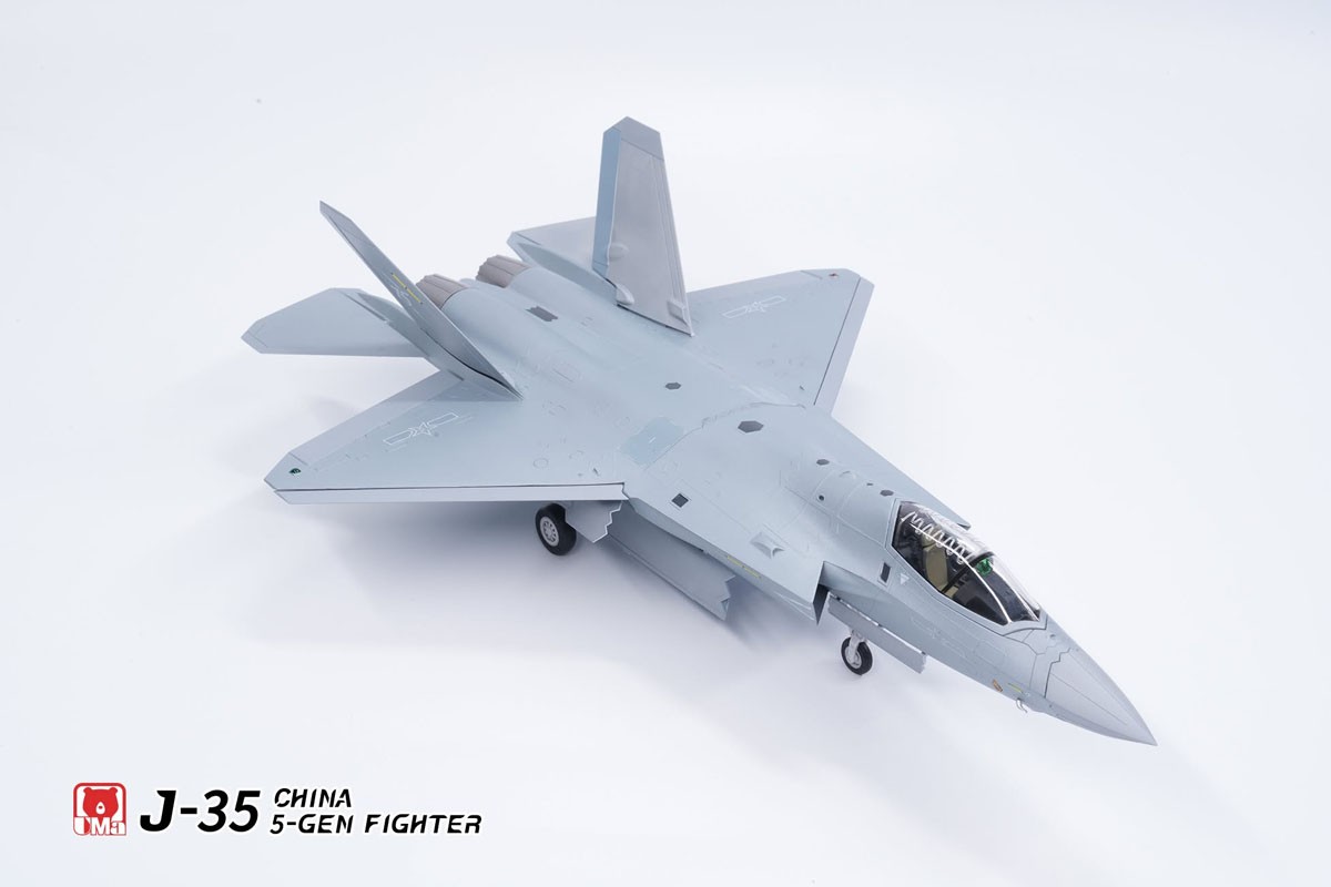 UMa Model China Air Force J-35A + China Navy J-35 5-Gen Fighter (2 plane) (Plastic model) 圖片 8