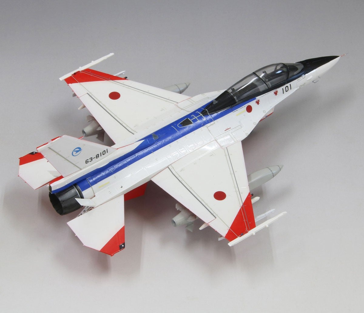 Fine Molds 항공자위대 F-2B `비행개발실험단 #101` with 12식 지대함 유도탄 (프라모델) 이미지 3