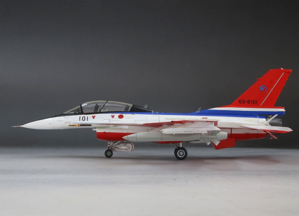 Fine Molds 항공자위대 F-2B `비행개발실험단 #101` with 12식 지대함 유도탄 (프라모델) 이미지 4