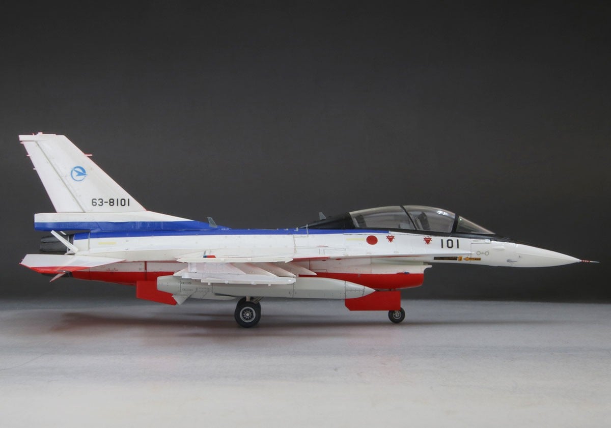 Fine Molds 항공자위대 F-2B `비행개발실험단 #101` with 12식 지대함 유도탄 (프라모델) 이미지 5