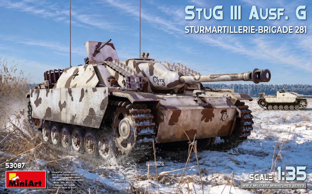 Mini Art StuG III Ausf. G. Sturmartillerie-Brigade 281 (Plastic model) image 2