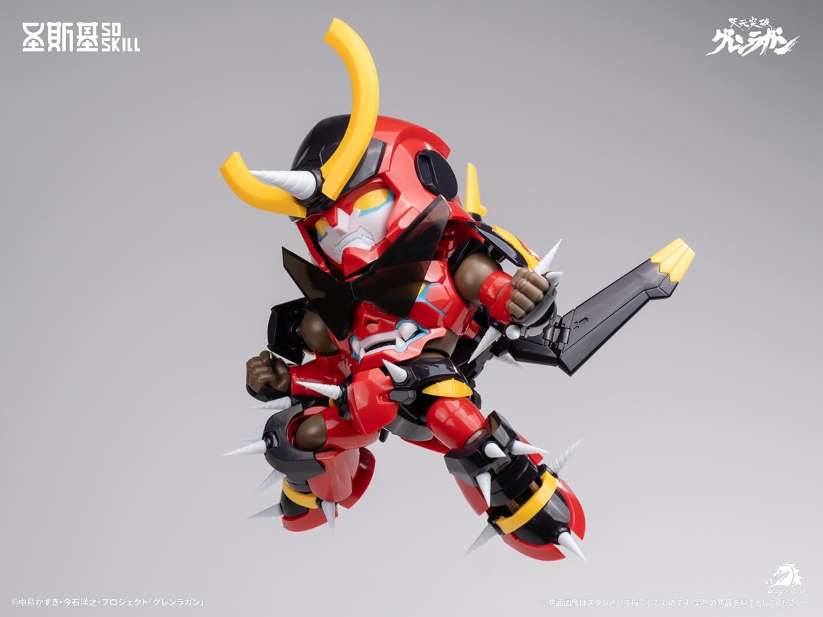 SOSKILL Tengen Toppa Gurren Lagann Gurren Lagann Chibi-Style Super Articulated Model Kit (Plastic model) รูปภาพ 4