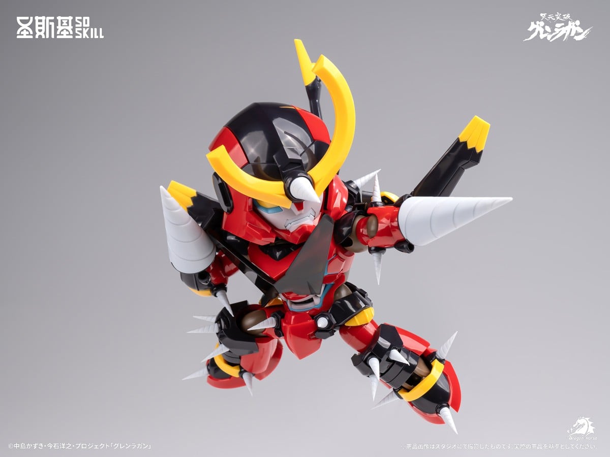 SOSKILL Tengen Toppa Gurren Lagann Gurren Lagann Chibi-Style Super Articulated Model Kit (Plastic model) รูปภาพ 5