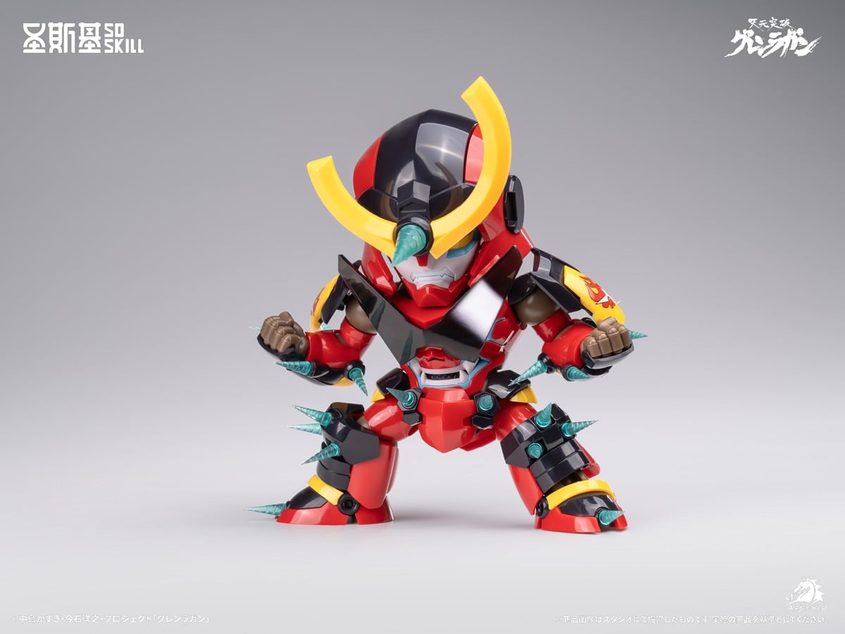 SOSKILL Tengen Toppa Gurren Lagann Gurren Lagann Chibi-Style Super Articulated Model Kit (Plastic model) รูปภาพ 6