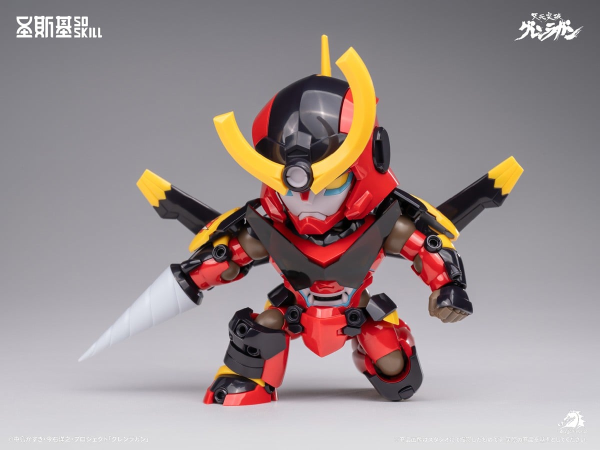 SOSKILL Tengen Toppa Gurren Lagann Gurren Lagann Chibi-Style Super Articulated Model Kit (Plastic model) รูปภาพ 8