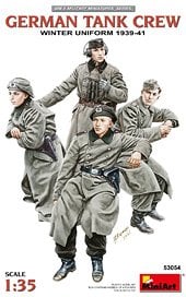 Mini Art GERMAN TANK CREW. WINTER UNIFORM. 1939-41 (Plastic model)
