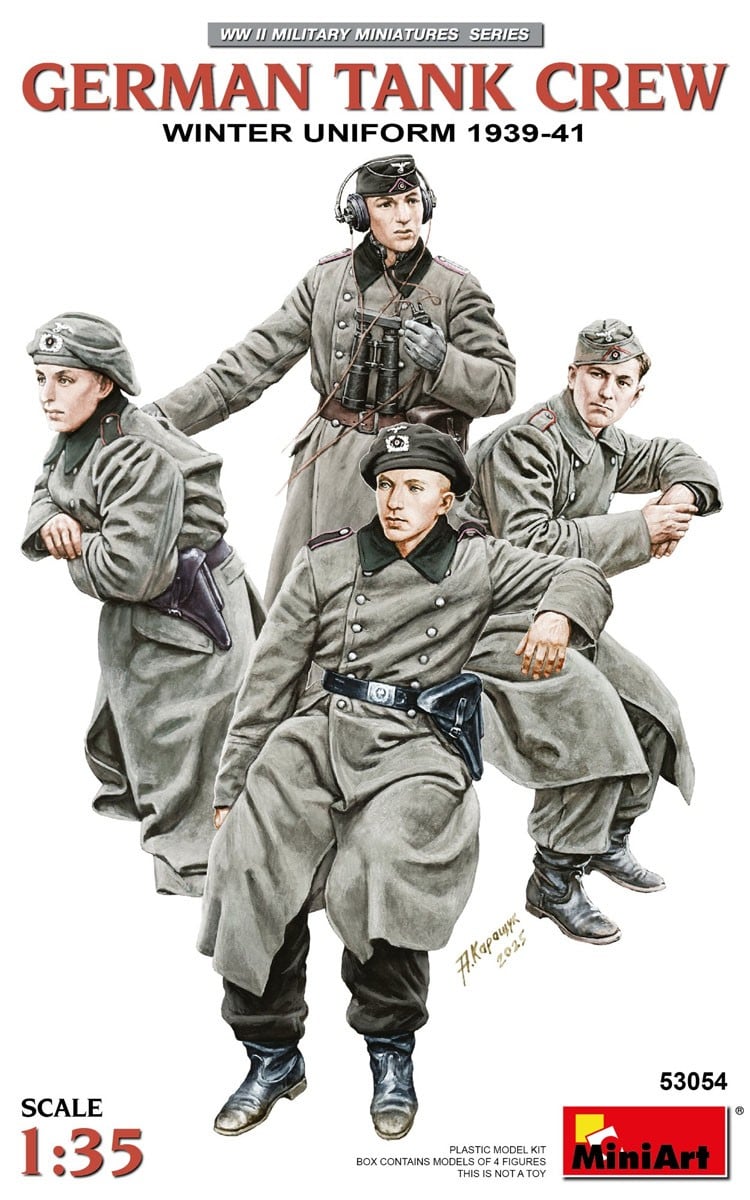 Mini Art GERMAN TANK CREW. WINTER UNIFORM. 1939-41 (Plastic model) Bild 2