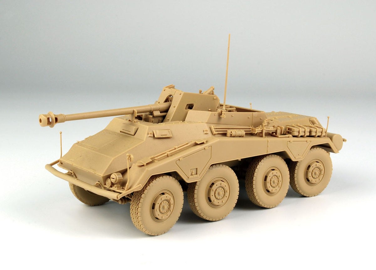 DRAMi Model WW.II 독일군 Sd.Kfz.234/4 장갑정찰차 (프라모델) 이미지 3