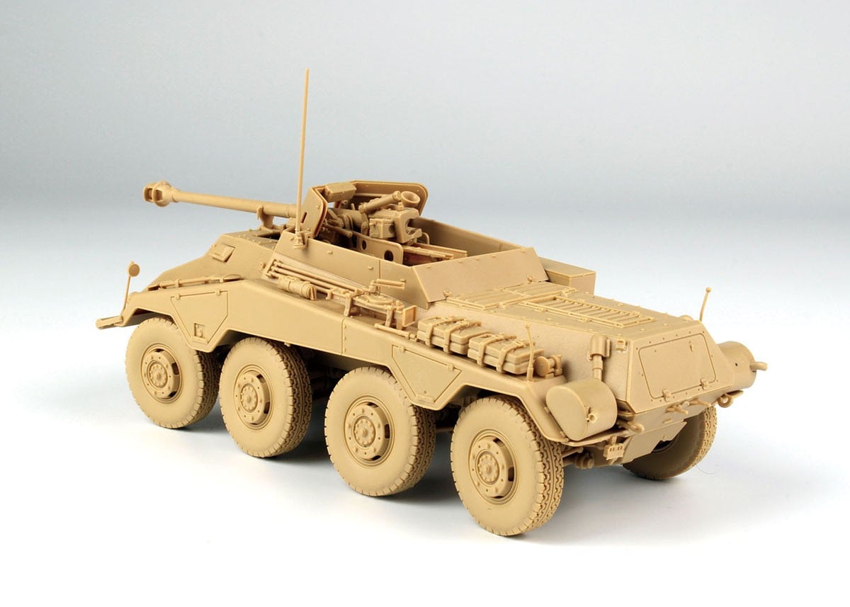 DRAMi Model WW.II 독일군 Sd.Kfz.234/4 장갑정찰차 (프라모델) 이미지 4