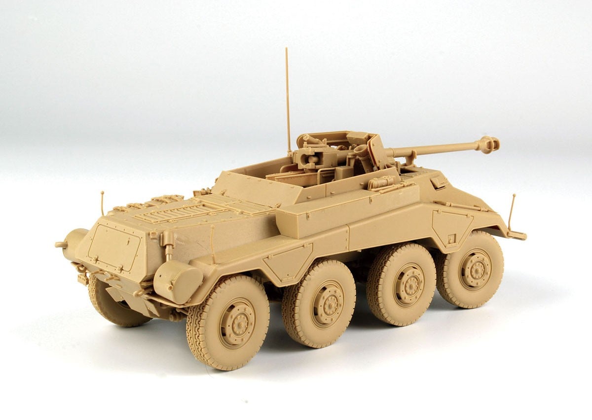 DRAMi Model WW.II 독일군 Sd.Kfz.234/4 장갑정찰차 (프라모델) 이미지 5