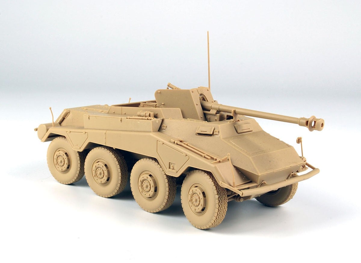 DRAMi Model WW.II 독일군 Sd.Kfz.234/4 장갑정찰차 (프라모델) 이미지 6
