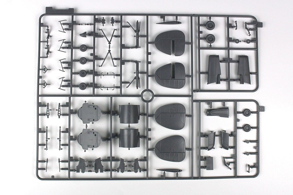 DRAMi Model 2차대전 독일군 Bf110D-1/R1 장거리 중전투기 w/포토에칭 파츠, 와이어 (프라모델) 이미지 5