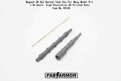 FAB Scale Gun Barrel for Conqueror Mk.II Heavy Tank (for Meng) (Plastic model) gambar 2