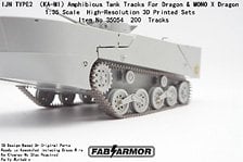 FAB Scale Workable Track Set for Type 2 Ka-Mi (for Dragon &amp; MONOX Dragon) (Plastic model) 图片 1