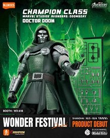 Blokees Blokees Marvel Heroes Champion Class 17 [Doctor Doom] 81129 รูปภาพ 1