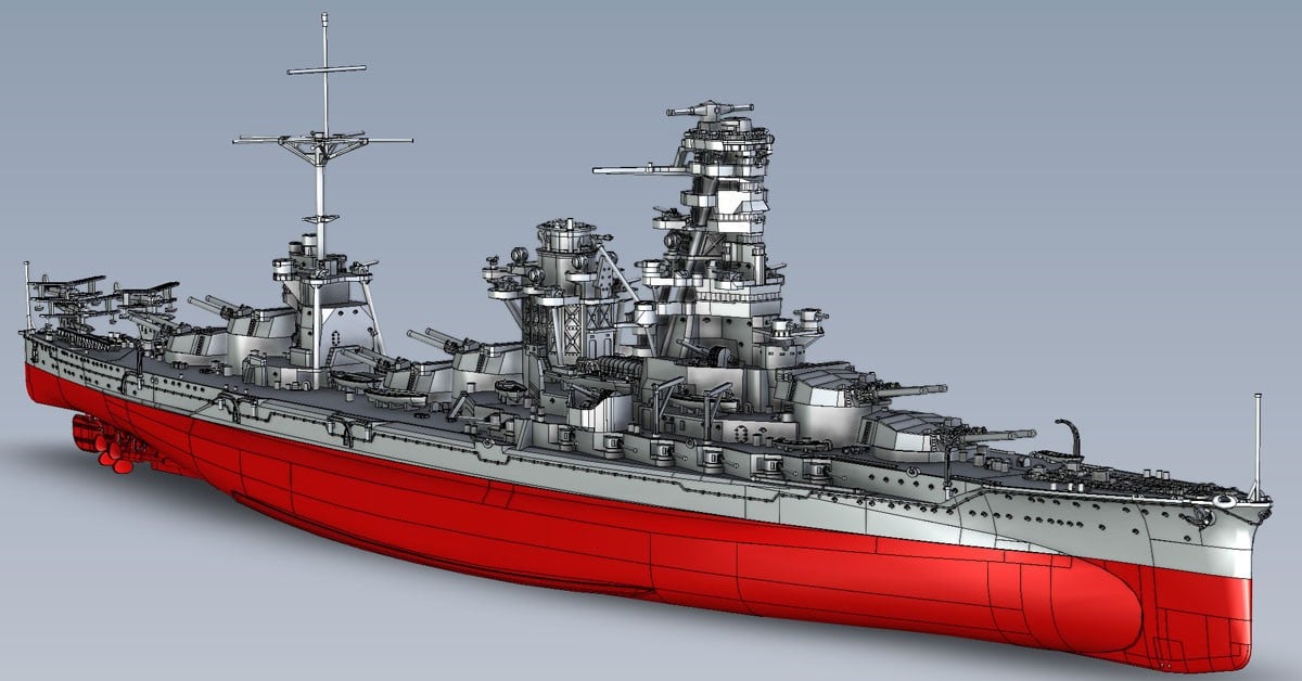Fujimi IJN Battle Ship Hyuga รูปภาพ 2