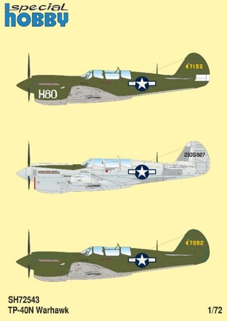 Special Hobby TP-40N 複座型ウォーホーク プラモデル 画像 3