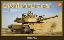 Meng Model U.S. Main Battle Tank M1A2 SEP Abrams TUSK II Accurate Color Version