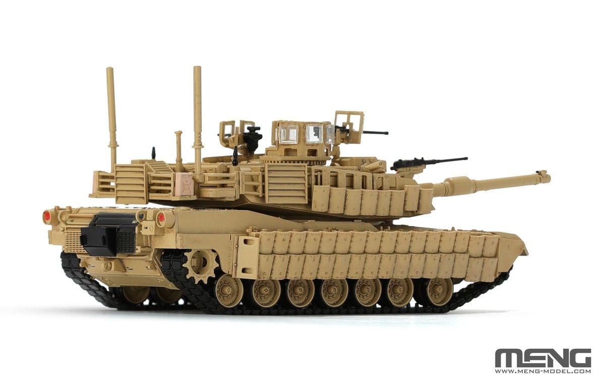 Meng Model U.S. Main Battle Tank M1A2 SEP Abrams TUSK II Accurate Color Version gambar 4