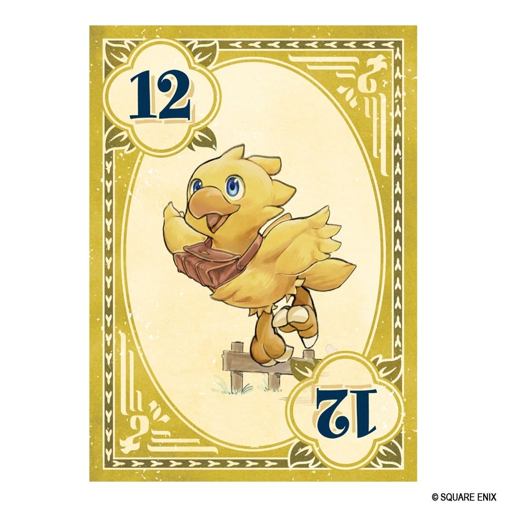 Square Enix Final Fantasy Chocobo Frenzy Board Game รูปภาพ 8