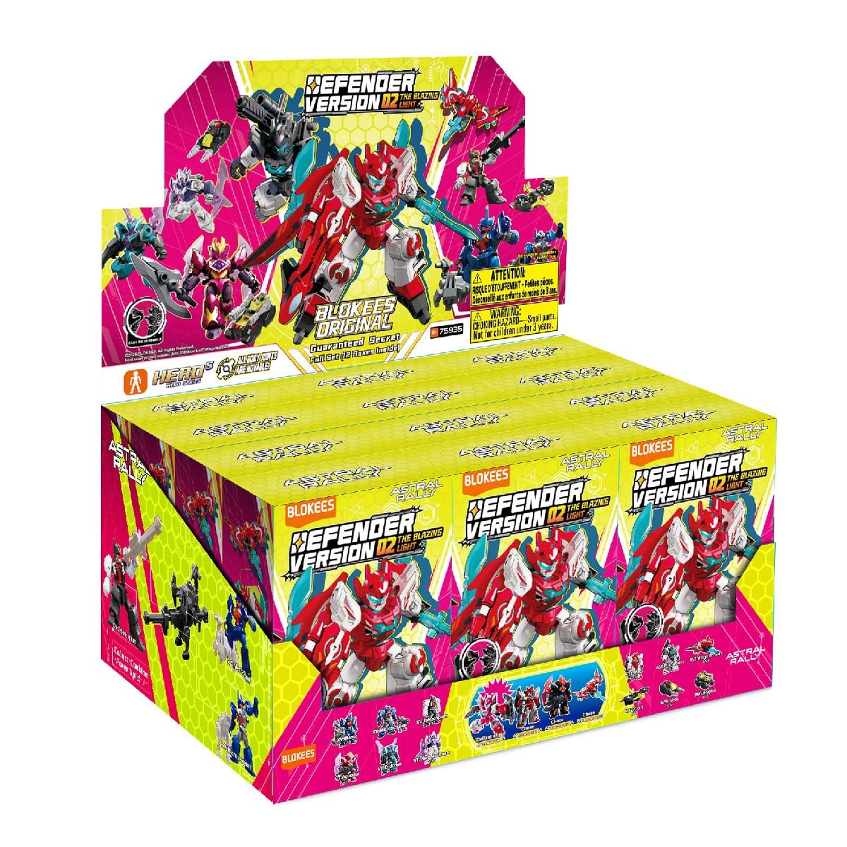 Blokees Blokees Astral Rally DV02 The Blazing Light 75935 (Set of 12) รูปภาพ 3