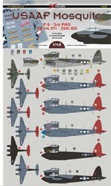 DK Decals Mosquito PR USAAF