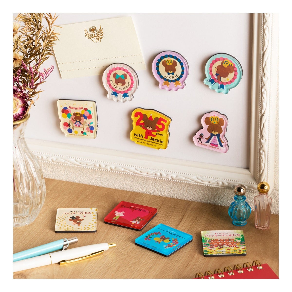 Bandai The Bears` School Chara-Magnets (Set of 14) Bild 6