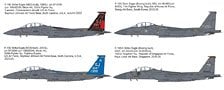 Mark I Models F-15E/K/SG in USAF, ROKAF, RSGAF Decal (for Revell)