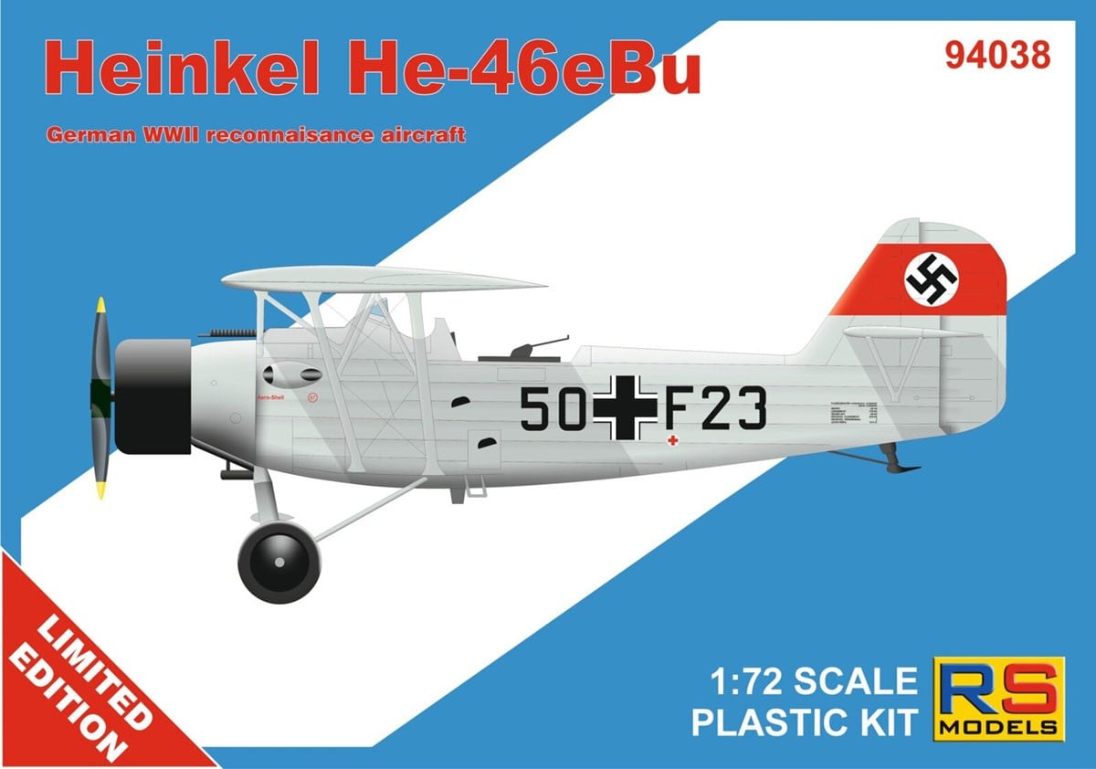 RS Models 하인켈 He-46 eBu (한정판) 이미지 2
