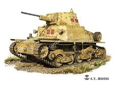 E.T.Model 2차 대전 이탈리아 L6/40 경전차 (풀 키트) 이미지 1