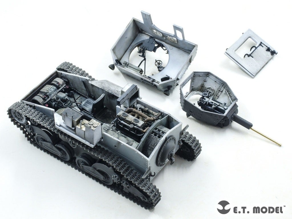 E.T.Model 2차 대전 이탈리아 L6/40 경전차 (풀 키트) 이미지 4