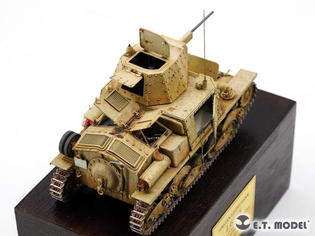 E.T.Model 2차 대전 이탈리아 L6/40 경전차 (풀 키트) 이미지 6