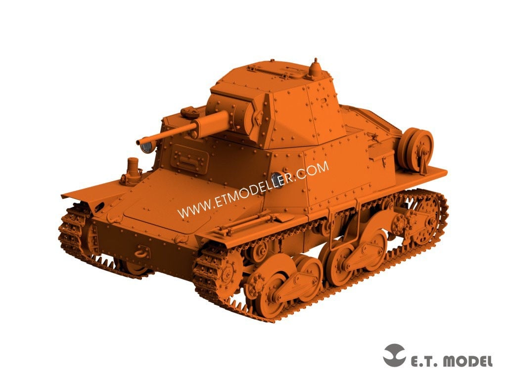E.T.Model 2차 대전 이탈리아 L6/40 경전차 (풀 키트) 이미지 7